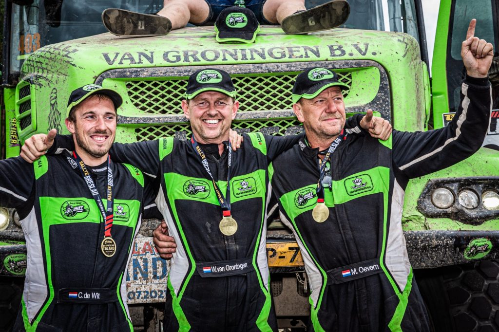 Van Groningen snelt naar winst in Breslau Rallye 2021