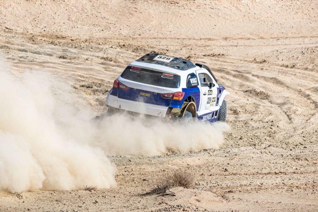 Brinky Rallysport houdt gemengde gevoelens over aan Tunisia Desert Challenge