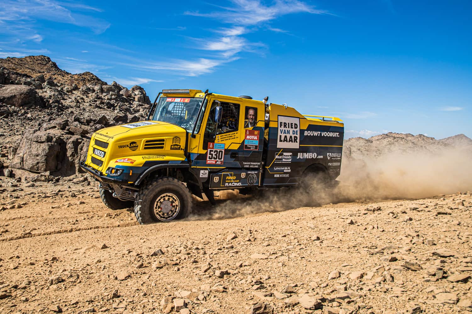 Nieuwe truck en hoge ambities voor Jan en Ben van de Laar