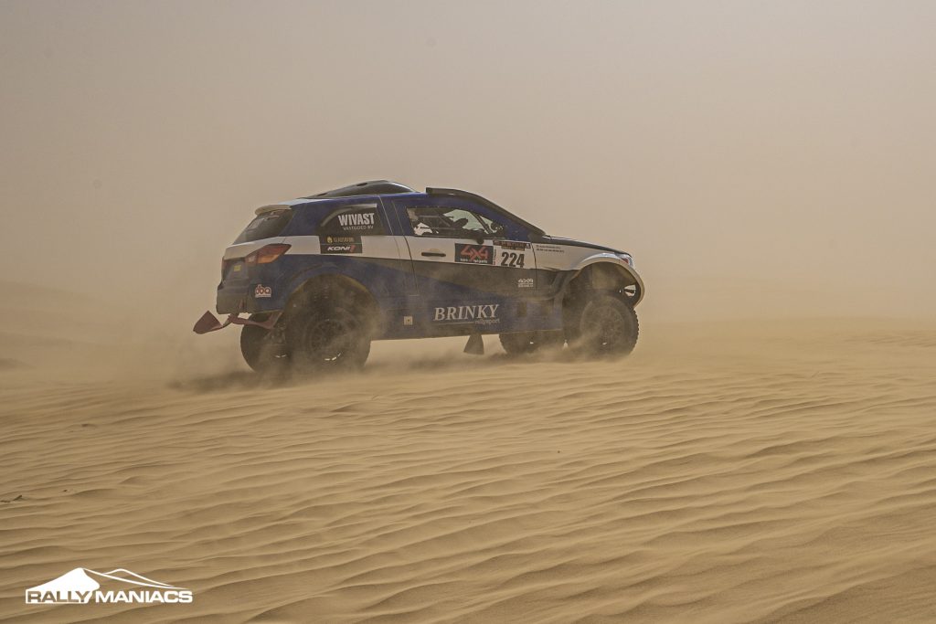 Brinky Rallysport scoort podium op lastige dag in Fenix Rally