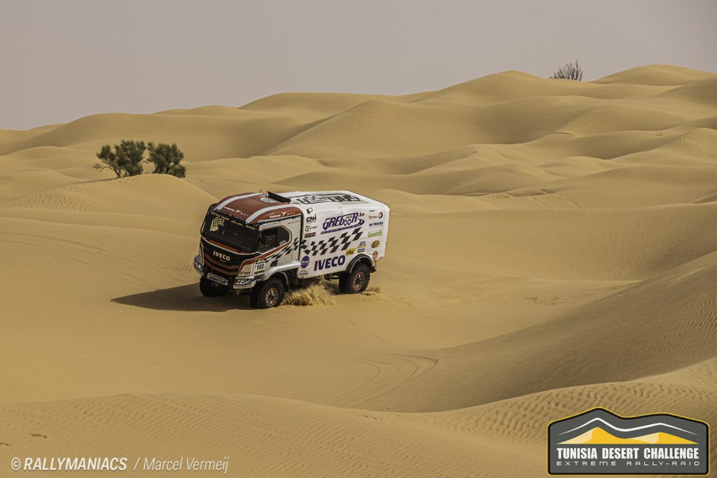 Igor Bouwens en Gregoor Racing winnen de Tunisia Desert Challenge