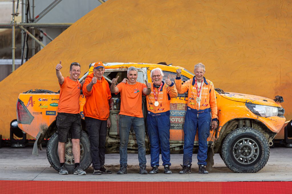 Willems trots op behalen finish Dakar Rally 2023 