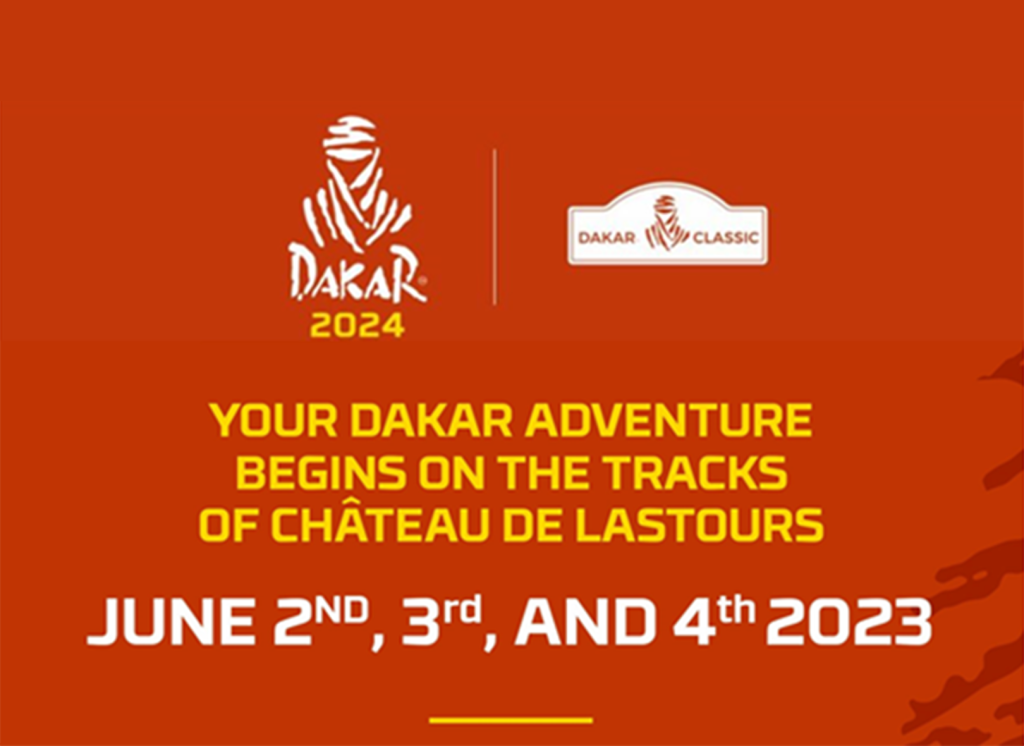 Presentatie Dakar 2024 &#8211; Château de Lastours