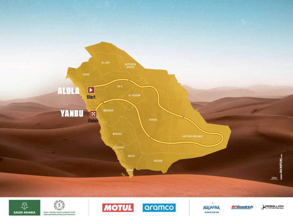Dakar 2024: Nieuwe route gepresenteerd