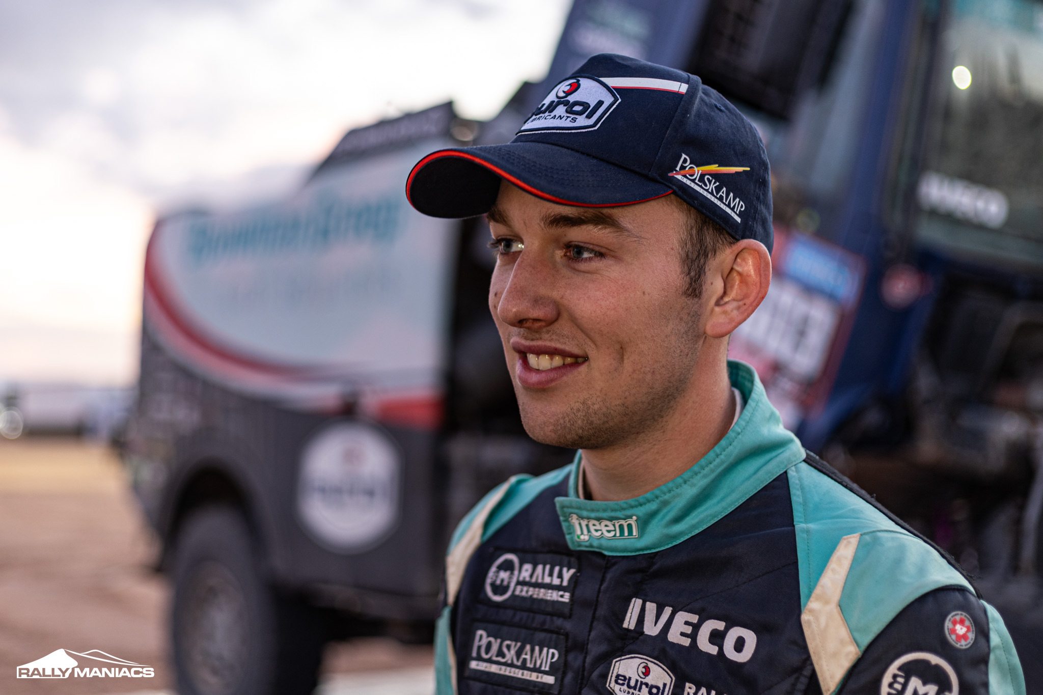 VIDEO Mitchel van den Brink (Eurol Rallysport) Interview stage 8